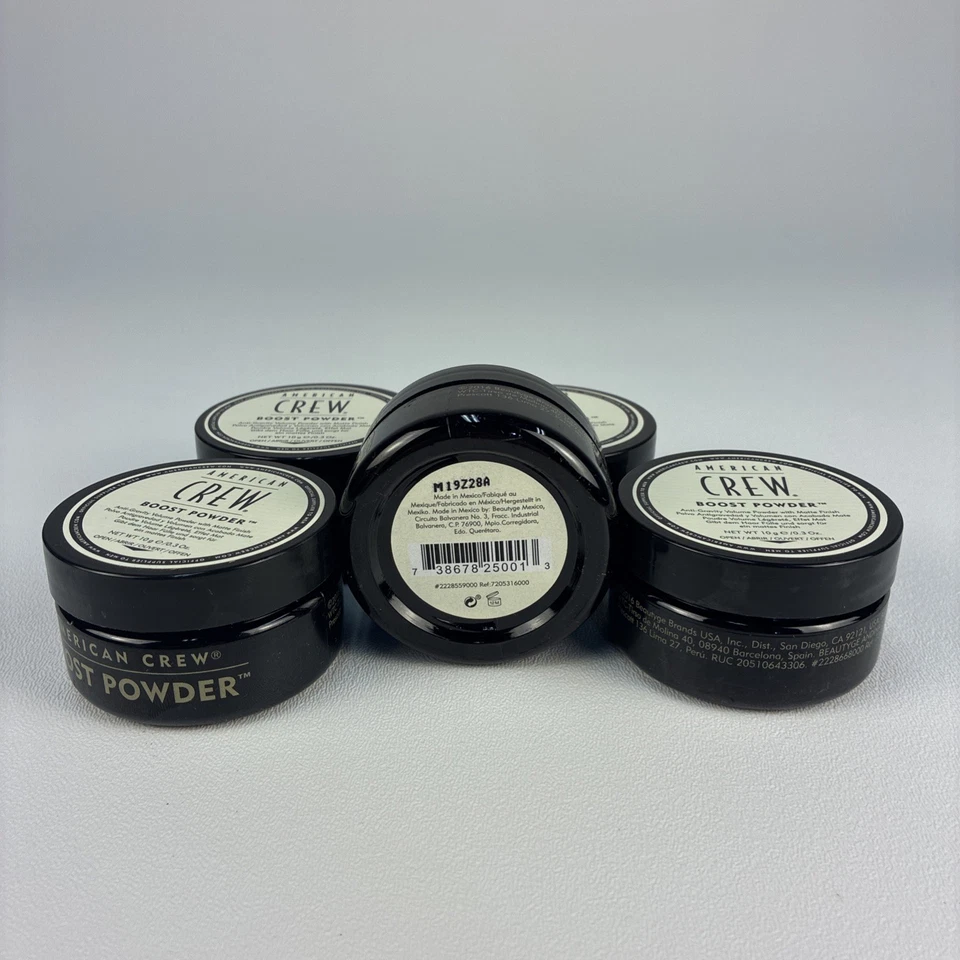Lote de 5 Polvos AMERICAN CREW Boost | Acabado Mate Texturizante Voluminizador NUEVO Foto 3 de 3