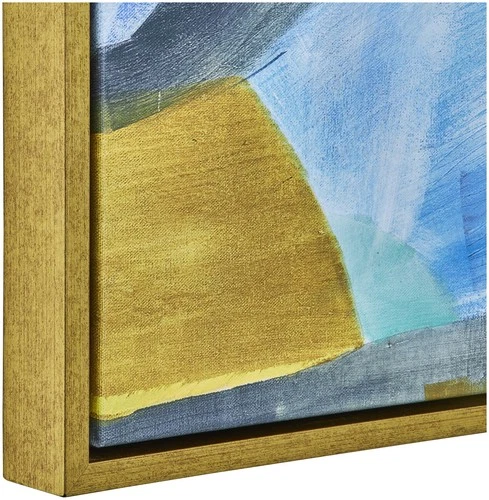 Uttermost 32318 The Story Of Water 55" x 44" Framed Abstract - MultiColor - Picture 2 of 6
