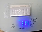 10 troy Oz. Feinsilber German Heraeus Serial #'d W/Certificate-Unhandled