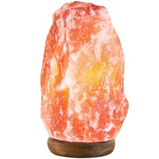 Himalayan Salt Lamp 810 Inch 711 Lb With Dimmable Switch And Night Light Bulb