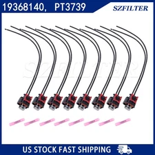 8PCS PT3739 Fuel Injector Pigtail Connector Kit For Chevy GM 2017-2024 19368140