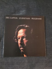 ERIC CLAPTON JOURNEYMAN CONCERT PROGRAMME