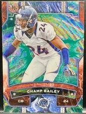 2024 Topps Resurgence Champ Bailey Green Wave /149 Denver Broncos HOF #30