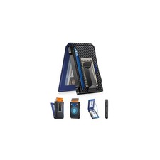 Wallet for Men RFID Wallet with 2 ID Windows  Money Clip, Slim Pop Up Card H...