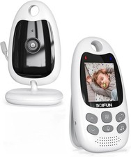 2" Portable Baby Monitor 720p, VOX Night Vision Temperature Sensor, 2.4GHz
