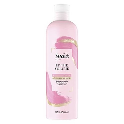 Suave Pink Up The Volume Volumizing Conditioner For Volumized Hair Volumizing...