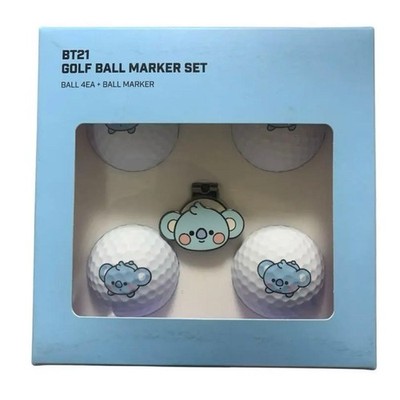 BT21 KOYA Golfball Markierer Set