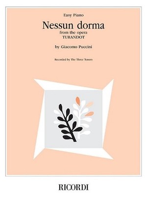 Nessun Dorma (from the Opera Turandot): Easy Piano Solo by Giacomo Puccini