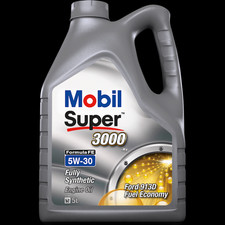 Service Kit MOBIL Engine Oil 5W-30 5L + Oil + Air + Fuel Filter Fits Ford Mondeo
