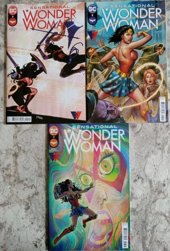 Sensational Wonder Woman #2 #5 #7 Set 1st Print VF/NM DC Comics 