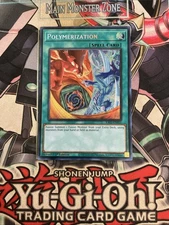 Polymerization (B) Secret Rare Hero Alt Art RA03-EN051 Yugioh