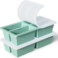 Silicone Freezer Tray for Sauce Cube:  Super Prep Freezing Tray for Souped