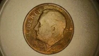 2010 P Roosevelt Dime Struck Though Grease(?) RARE