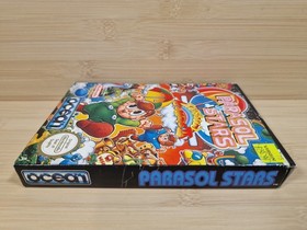 Sistema de entretenimiento Parasol Stars: Rainbow Island II NES Nintendo en caja