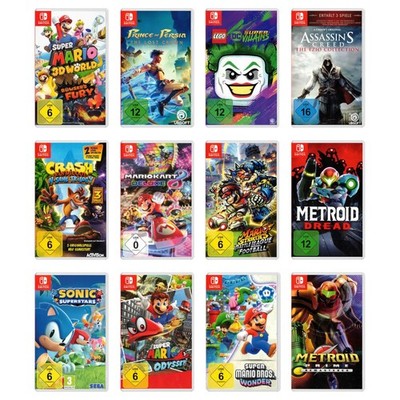 Nintendo Switch Top Spiele Spiel Auswahl in OVP