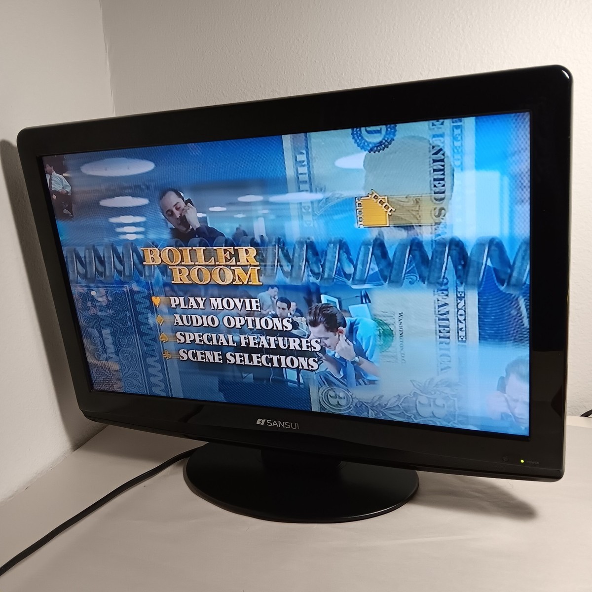 Sansui HDLCDVD225 22 Inch LCD TV DVD Combo Working | eBay