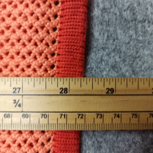 Ulla Popken Strickjacke mit Reißverschluss DE 46-48 UK 20-22 Orange Offen Strick - Bild 9 von 12