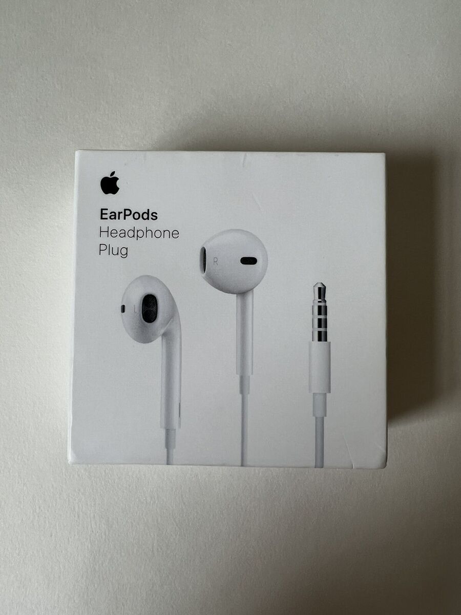 Original Apple EarPods with 3.5 mm Headphone Plug New in Box
