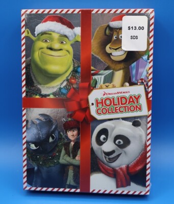 DreamWorks Holiday Collection (DVD 4-Film Box Set) Christmas Shrek Kung Fu Panda