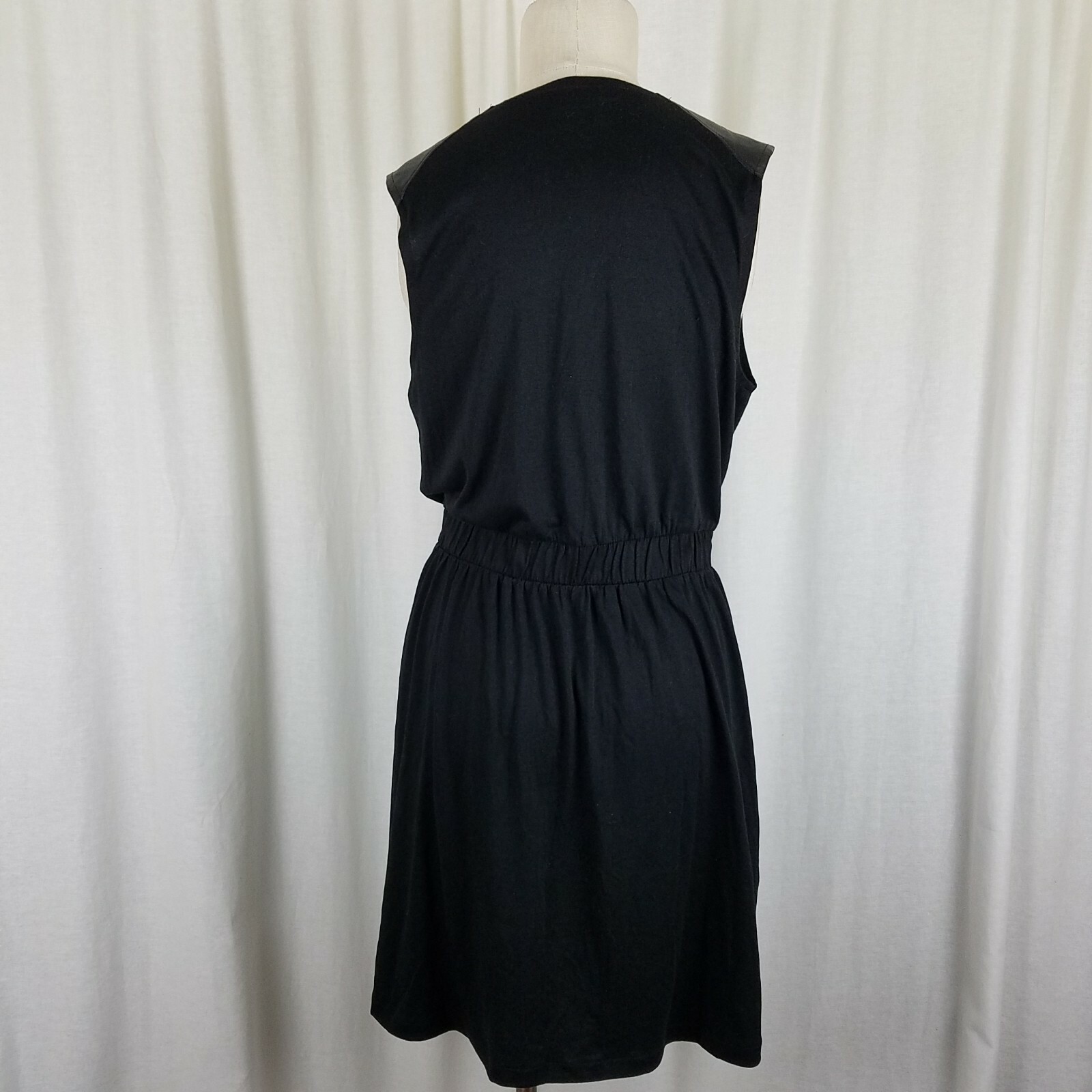 Converse One Star Blouson Little Black Dress Womens M Jersey Knit Twirl Zip Up image 4