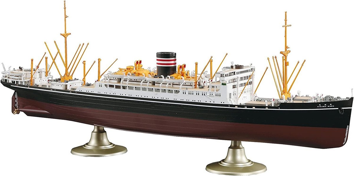 Hasegawa 1/350 Japan NYK Hikawamaru Plastic Model Z28 HAZ28 for