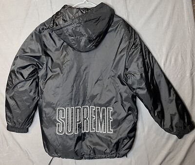 Supreme x Champion Pullover Parka SS/18 Black Men