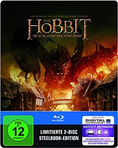Der Hobbit: Die Schlacht der fünf Heere [Steelbook, 2 Discs] - Bild 1 von 1