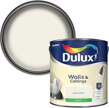 Dulux Silk Smooth  Creamy Emulsion Walls  Ceilings Paint  2.5L Colours