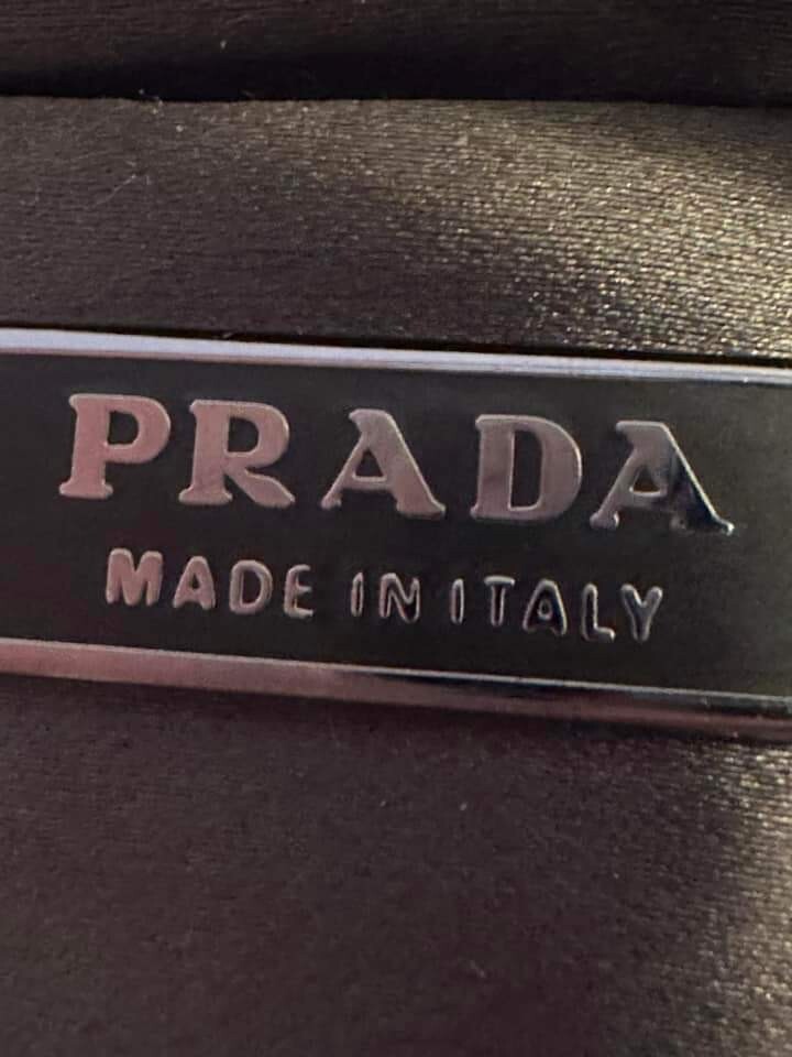 PRADA Patent Leather Bauletto 24 Mini Bag Mustard Yellow Brown Small Handbag  thumbnail 20