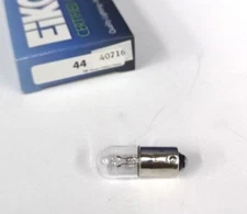 2-PK #44 6.3V .25A MINIATURE SC Light LAMP Car Pinball Machine 2-BULBS NEW 40716