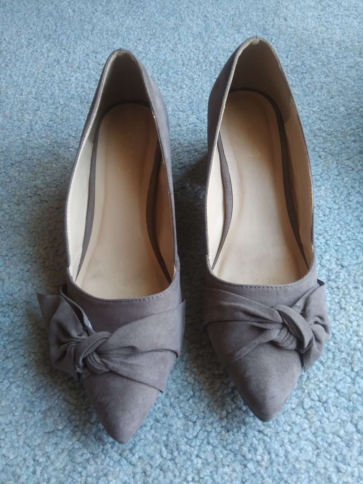 Escarpins Jaclyn Smith Femme - Taille 9.5 US, Largeur M, Bout Pointu | Chaussures Noires Plates Neuves