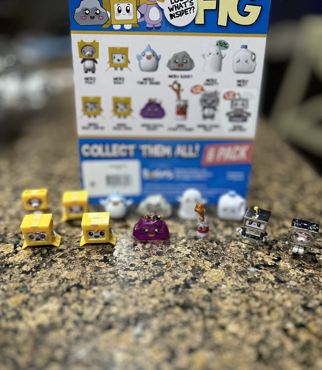 Lankybox ULTRA RARE MICRO ASTRO FOXY 2023 Lankybot Complete Set