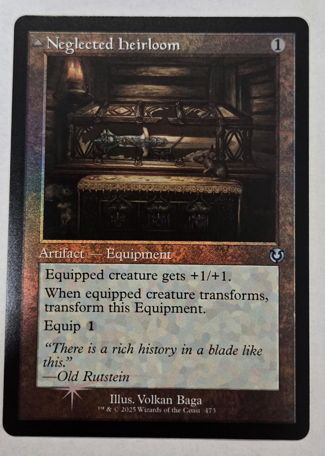 Neglected Heirloom (Retro Frame) Innistrad Remastered Foil
