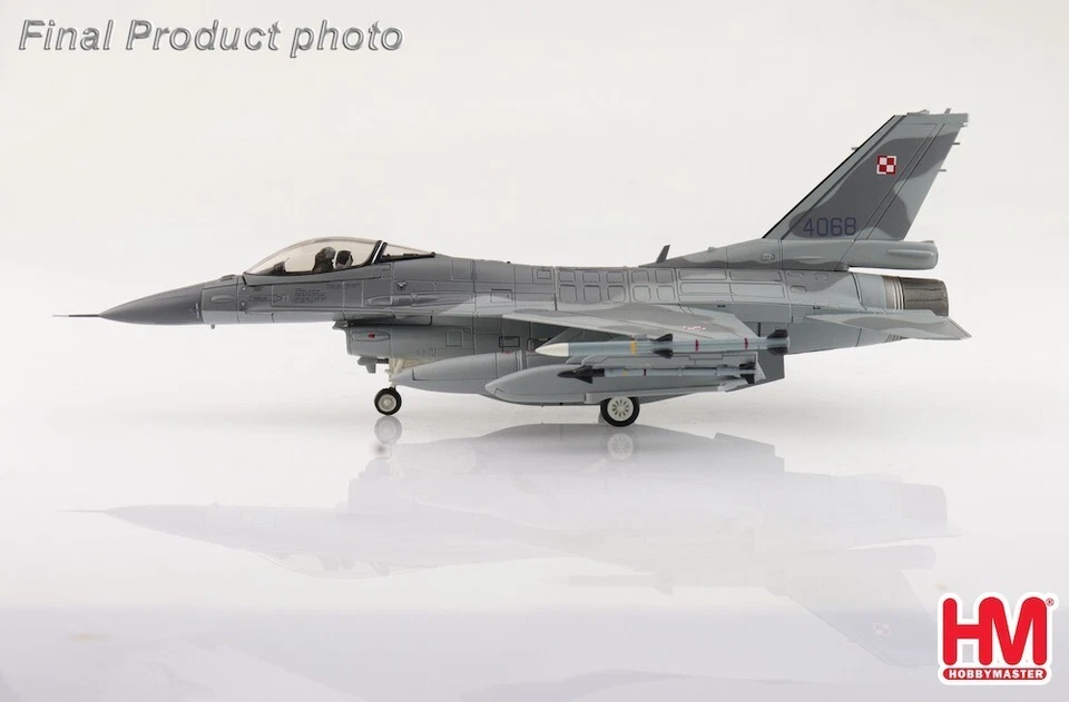 Hobbymaster 1:72 Lockheed F-16C Aeronautica Militare Polacca 4068 32. Baza L. Taktycznego - Immagine 2 di 4