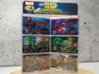 Vtg Marvel 6 3D Comic Books Set COMX3D Hulk, Spiderman, X-Men Sealed 3D Glasses