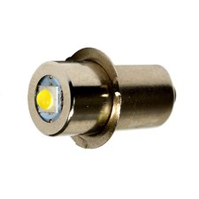 HQRP 3W LED Gl&uuml;hbirne F&uuml;r Bosch CFL180 FL10A FL11A FL11 Taschenlampe 2610920841