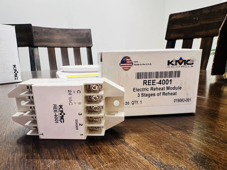2- KMC Controls REE-4001 RELAY With 3 STAGE REHEAT - Image 3 of 4
