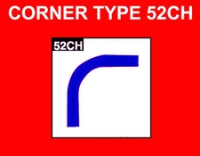 Accordion Metal CORNERS FOR BELLOWS SET of 25 Type 52 CH Balgecken