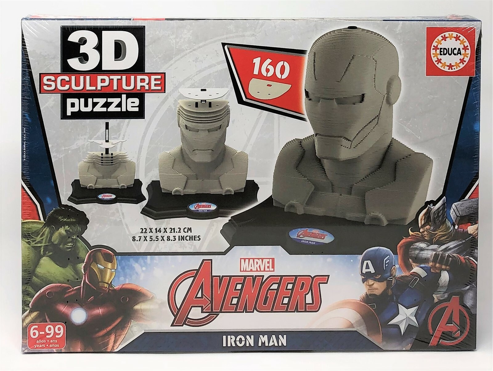 iron man 3d puzzle