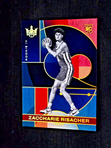 2024-25 Panini Court Kings RC Zaccarie Risacher #232 Rookie IV Livello 4 SSP 💥💥 - Foto 11 di 22