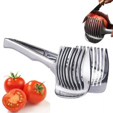 Handheld Tomato Slicer Lemon Cutter, Stainles...