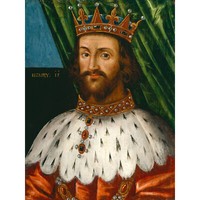 Britischer KöNig Heinrich Ii. England Normandie ExtragroßEr Leinwanddruck