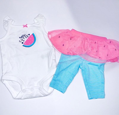 carter's watermelon outfit