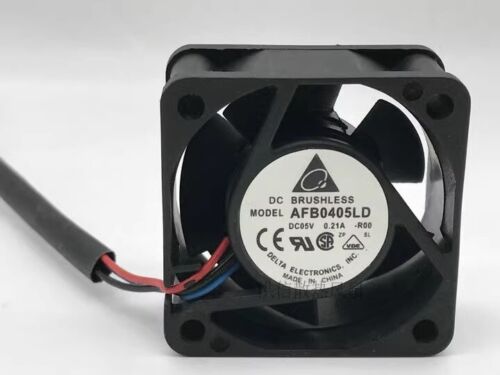 1 pcs DELTA Fan AFB0405LD fan DC 5V 0.21A 4020 4cm 3 wire Cooling fan