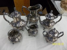 Poole Lancaster rose 6 piece tea set
