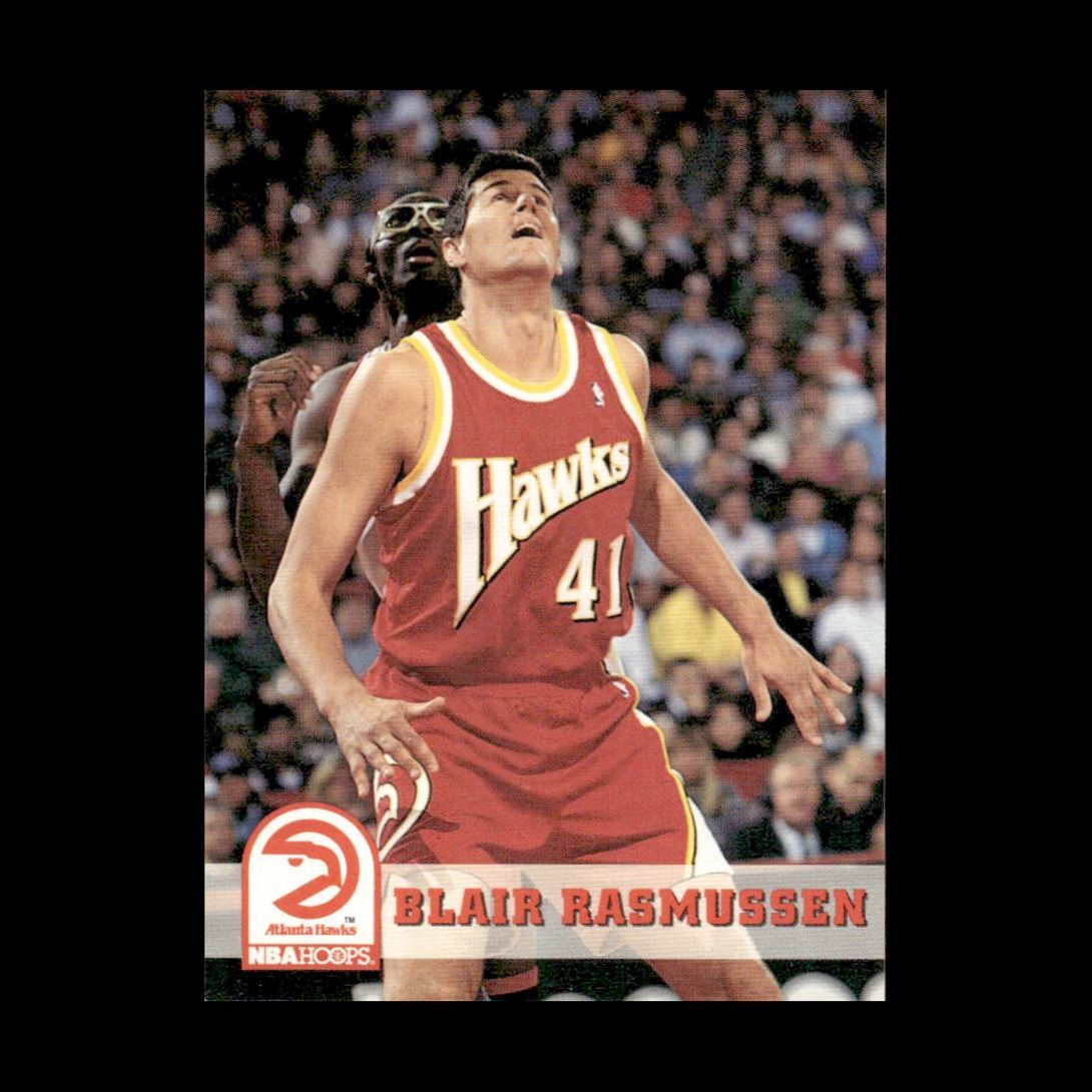Blair Rasmussen 1993-94 Hoops Atlanta Hawks #6 R331H 74 | eBay