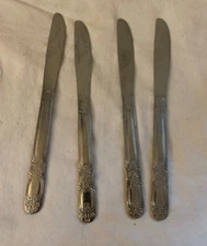 Stanley Roberts Verona Modern Solid Knives Stainless Flatware Set of 4