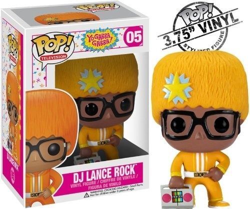 Funko Pop Television Yo Gabba Gabba #05 Dj Lance Rock Vaulted Vinyl Figure