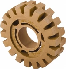 PRO SOURCE 4" Diameter Eraser Wheel for Pneumatic Utility Surface Blasters