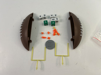 NFL Rush Zone Board Game Replacement Pieces Walls, Dice, Goal Posts, Coin Lot